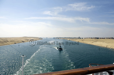 Suez Canal looking South